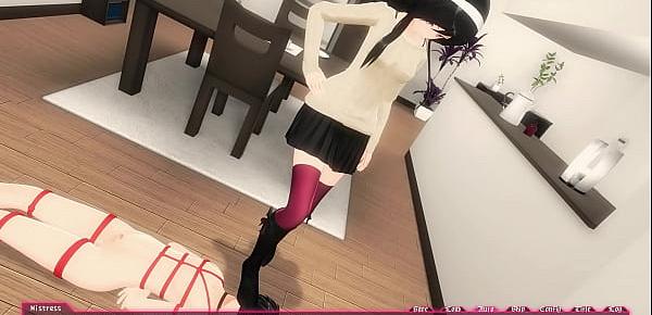 Escalation Part 5 Femdom Fetish Mistress Boot Play - Cumplay Games